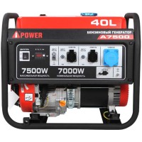 Портативный бензиновый генератор A-iPower A7500