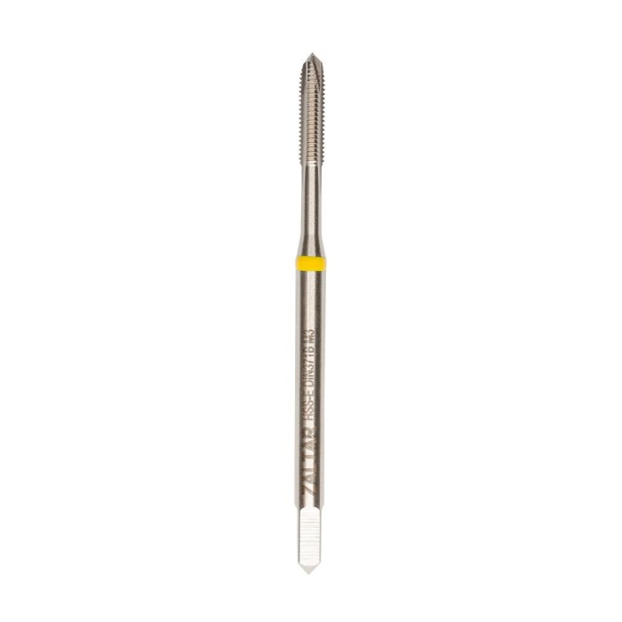 Метчик машинный ZALTAR ZA-42156 YELLOW RING HSS-E DIN 371, Тип B, M3 x 0.5