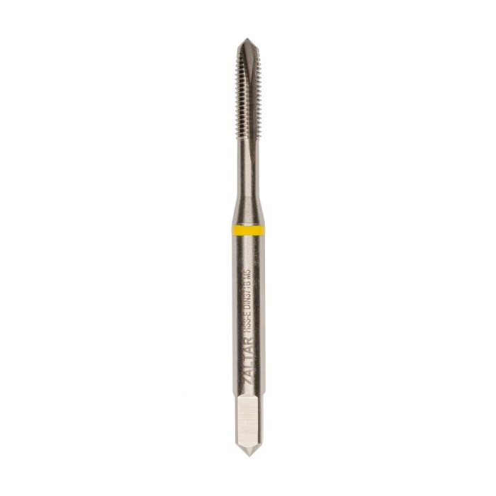 Метчик машинный ZALTAR ZA-42158 YELLOW RING HSS-E DIN 371, Тип B, M5 x 0.8