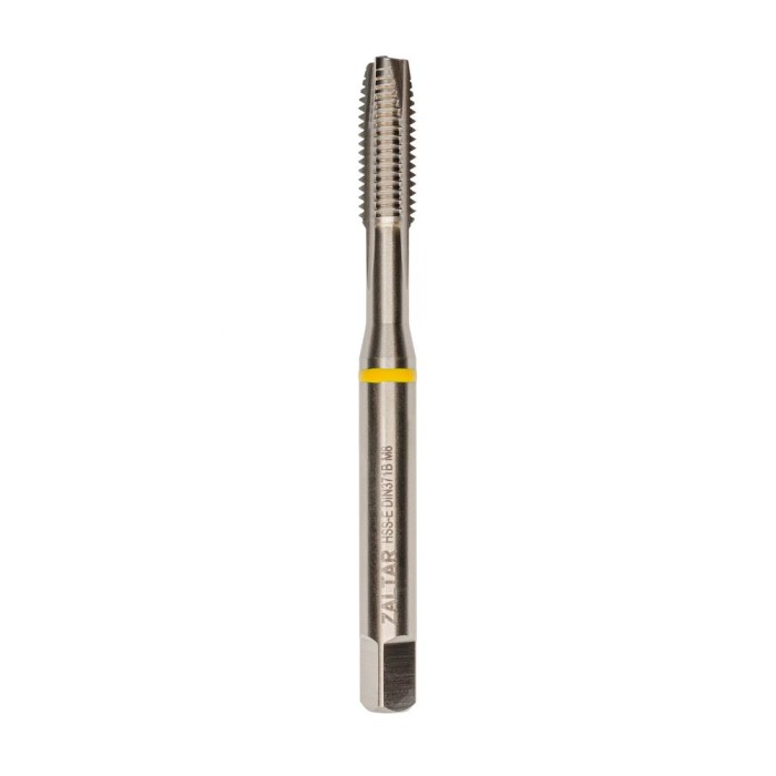 Метчик машинный ZALTAR ZA-42160 YELLOW RING HSS-E DIN 371, Тип B, M8 x 1.25