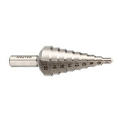 Сверло ступенчатое ZALTAR ZA-05328 HSS Gr.2, Ø4-20 мм, прямая канавка, трёхплоскостной хвостовик