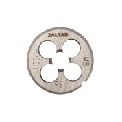 Плашка круглая резьбонарезная ZALTAR ZA-03805 HSS-E DIN 223 B (DIN EN 22568), M8 x 1.25, 25 x 9