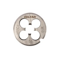 Плашка круглая резьбонарезная ZALTAR ZA-03806 HSS-E DIN 223 B (DIN EN 22568), M10 x 1.5, 30 x 11