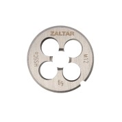 Плашка круглая резьбонарезная ZALTAR ZA-03807 HSS-E DIN 223 B (DIN EN 22568), M12 x 1.75, 38 x 14