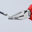 Плоскогубцы комбинированные остроконечные с удлинёнными губками KNIPEX KN-0821145SB