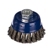 Кордщетка чашеобразная витая (75 мм; М14) ПРАКТИКА 032-461