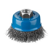 Щетка чашечная ПРОФЕССИОНАЛ (60 мм; М14; витая стальная проволока 0.3 мм) для УШМ ЗУБР 35261-060_z02