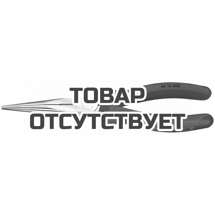 Длинногубцы с режущими кромками KNIPEX KN-2615200SB