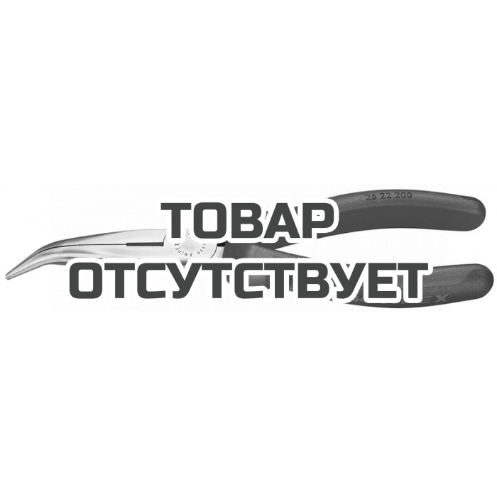 Длинногубцы с режущими кромками KNIPEX KN-2622200SB