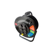 Удлинитель силовой АYGER КГ 3500 Вт 30м на металлической катушке IP 44 (c/з) 50031