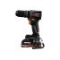 Бесщеточная ударная дрель-шуруповерт Anycons, 50Нм, 21В, 1 акб, AC-ID21011