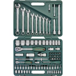 Набор инструмента универсальный S04H52482S Jonnesway 1/4", 1/2"DR, 82 предмета