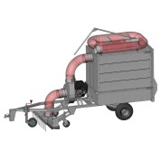 Пылесос садовый прицепной ZimAni GVCT1000