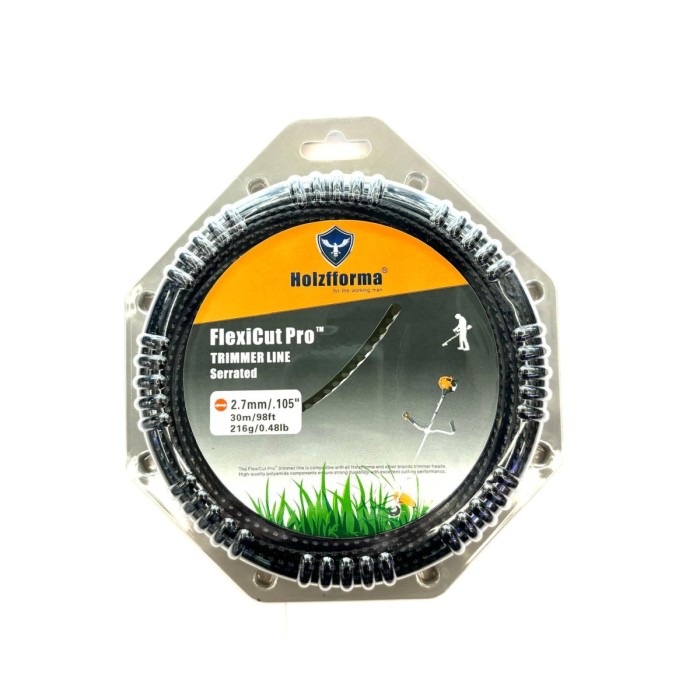 Леска для триммера Holzfforma FlexiCut Pro 2.7мм/30м