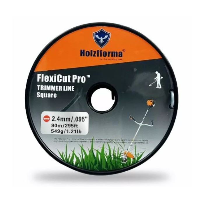 Леска для триммера Holzfforma FlexiCut Pro 2.4мм/90м
