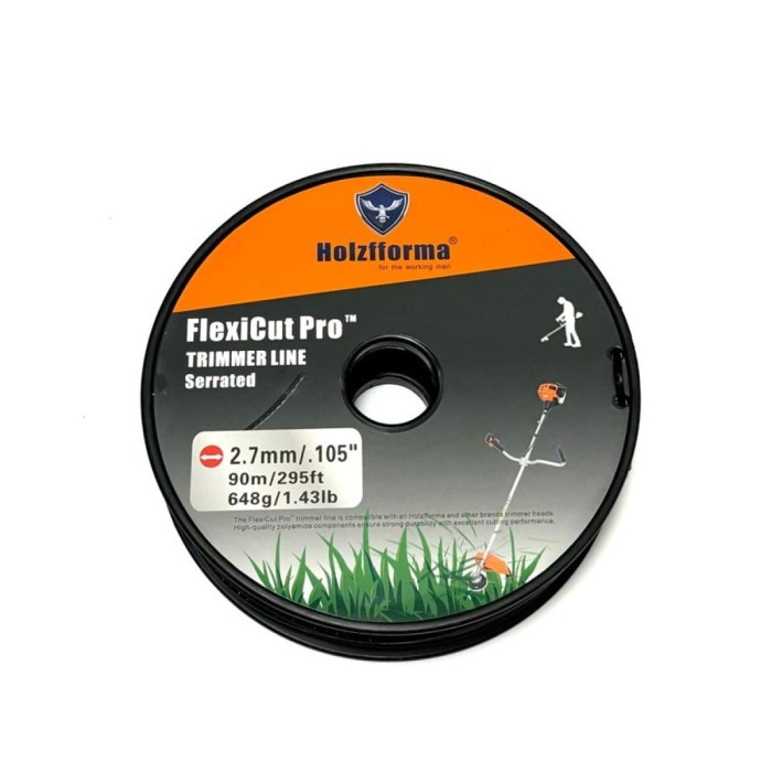 Леска для триммера Holzfforma&nbsp;FlexiCut Pro 2.7мм/90м