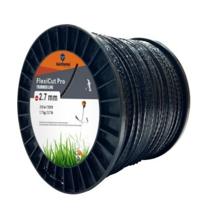 Леска для триммера Holzfforma 2.7мм/215м