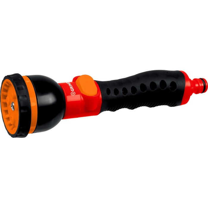 Поливочный наконечник GRINDA C-7 8-427253, 7 режимов, пластиковый с TPR