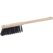 Щётка-смётка GRINDA 39041, EURO буковая рукоятка 440мм, мягкая щетина длиной 65мм, 3-рядная