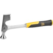 Цельнокованый молоток каменщика JCB JHM006, 340 г