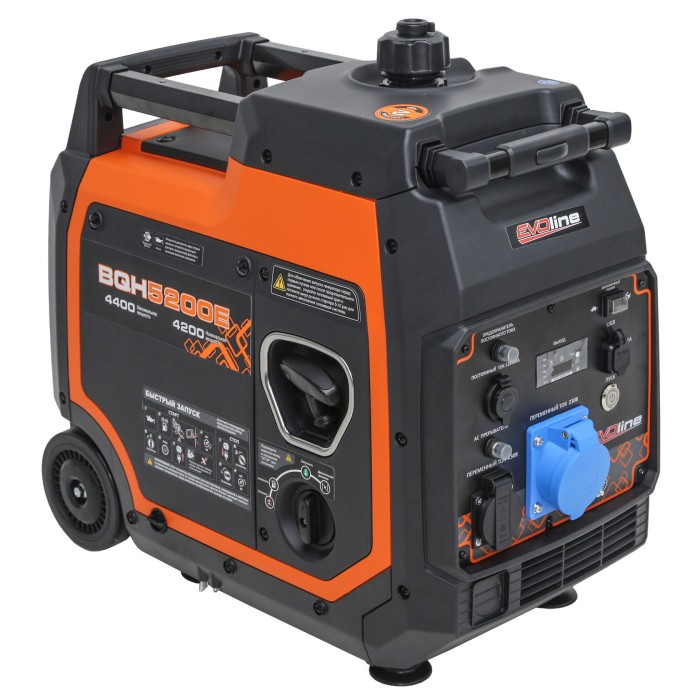 Инверторный генератор EVOline BQH 5200 E