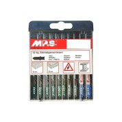 Набор полотен для лобзика для быстрых грубых пропилов в древесине, криволинейных пропилов, резки в металле MPS 3100-BOX-3