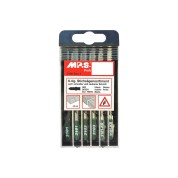 Набор полотен для лобзика для быстрых и тонких пропилов в древесине, криволинейных пропилов MPS 3100-BOX-1