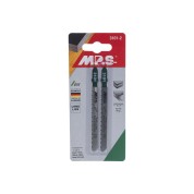 Пилки по древесине, ДСП, пластмассе T101B 100х75х2.5 мм для лобзика MPS 3101-2 (2шт)