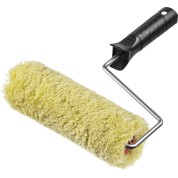 Фасадный валик с ручкой ЗУБР 03517-18, ОПТИМА-СИНТЕКС, 50 х 180 мм, бюгель 6 мм, ворс 18 мм, полиэстер, все виды ЛКМ