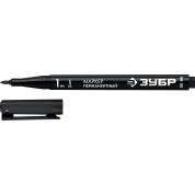 Перманентный маркер ЗУБР 06320-2, МП-100, 1 мм, черный