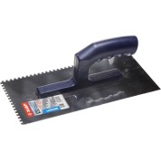 Штукатурная гладилка ЗУБР Профессионал 0804-04, 130 х 280 мм, зуб 4 х 4 мм