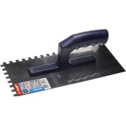 Штукатурная гладилка ЗУБР Профессионал 0804-08, 130 х 280 мм, зуб 8 х 8 мм