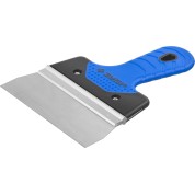 Фасадный шпатель ЗУБР Профессионал 10049-15, 150 мм, усиленная алюминиевая направляющая, двухкомпонентная ручка, нержавеющий