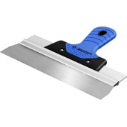 Фасадный шпатель ЗУБР Профессионал 10049-25, 250 мм, усиленная алюминиевая направляющая, двухкомпонентная ручка, нержавеющий