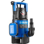 Дренажный насос для грязной воды ЗУБР Профессионал НПГ-Т3-750, 750 Вт
