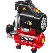 Безмасляный компрессор ЗУБР КП-200-6, 200 л/мин, 6 л, 1500 Вт