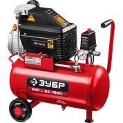 Масляный компрессор ЗУБР КПМ-240-24, 240 л/мин, 24 л, 1500 Вт