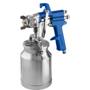 Пневматический краскопульт с нижним бачком ЗУБР Профессионал 06451-1.8, PRO 350N, 1.8 мм