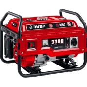 Бензиновый генератор ЗУБР СБ-3300, 3300 Вт