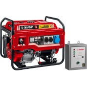 Бензиновый генератор с автозапуском ЗУБР СБА-5500, 5500 Вт