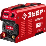 Сварочный аппарат инверторный ЗУБР СА-160, ММА, 160 А, RED MACHINE, сварочный аппарат инверторный, Макс. электрод &Oslash; 4.0 мм