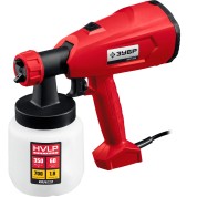 Воздушный краскопульт электрический ЗУБР КПЭ-350, 350 Вт
