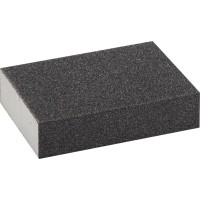 Четырехсторонняя шлифовальная губка ЗУБР 35612-080, Р80, SiC, 100 х 68 х 26 мм, водостойкая