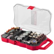 Набор мини-насадок для гравёра ЗУБР 35901-H208, 208 предм.