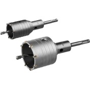 Набор коронок по бетону с оснасткой ЗУБР Профессионал 29185-H2-1, d 50, 68 мм, Alu кейс