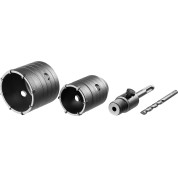 Набор коронок по бетону с оснасткой ЗУБР 29211-H2, d 50, 68 мм, кейс