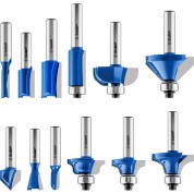 Набор профильных фрез по дереву ЗУБР Профессионал 28796-H12, 12 шт