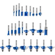 Набор профильных фрез по дереву ЗУБР Профессионал 28796-H26, 26 шт