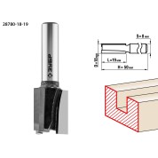 Фреза пазовая прямая ЗУБР Профессионал 28780-18-19, 18 x 19 мм, хвостовик 8 мм