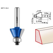 Фреза кромочная калевочная (фасочная) №9 ЗУБР Профессионал 28711-22.2, 22.2 x 13 мм